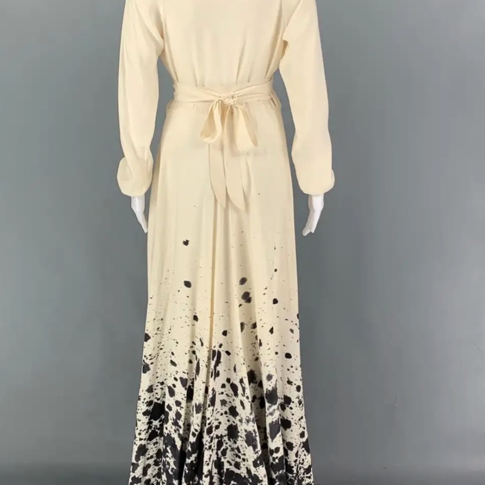 KAMPERETT SILK WRAP DRESS